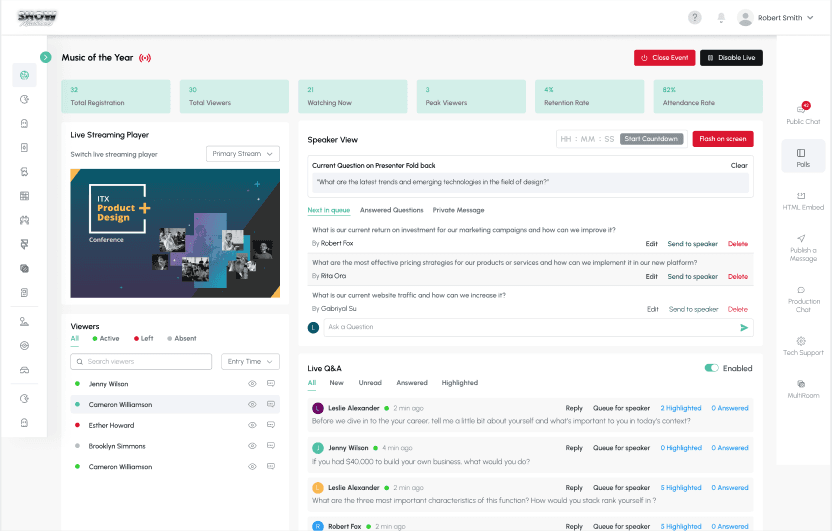 Showmachine: One App for Every Seat in the Event